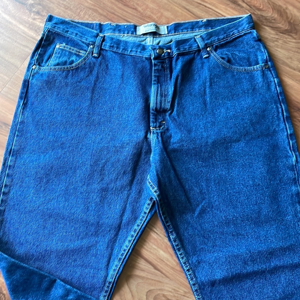 WRANGLER BLUE JEANS 👖 ZISE 42x30 - Picture 2 of 13